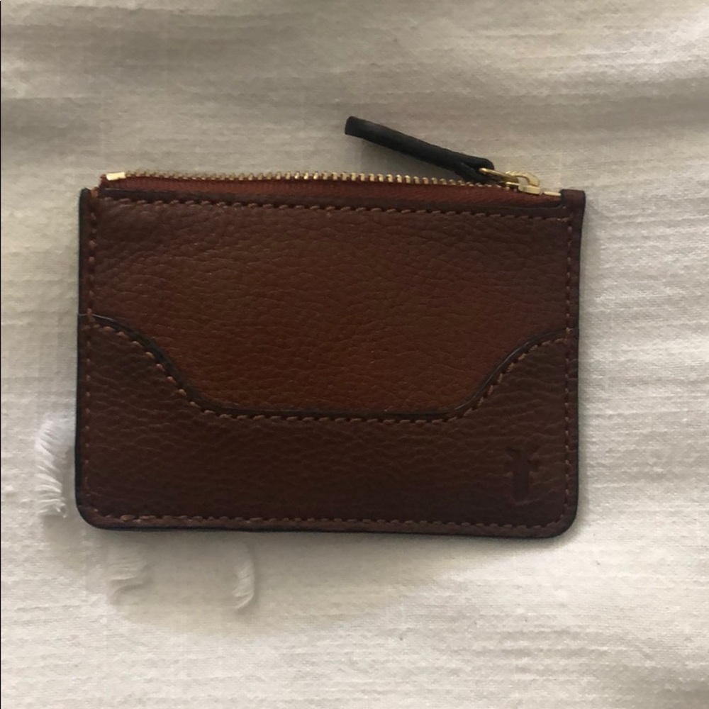 Frye brown leather wallet
